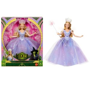 Wicked Boneca Look Premium Glinda