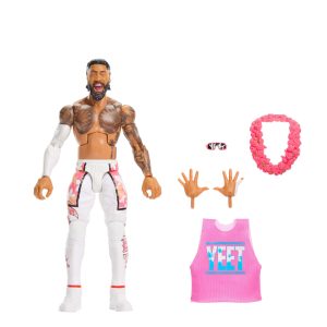 WWE Elite Jey Uso Action Figure, Series #124 Set, 6-Inch Collectible With Articulation & Accessories