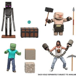 Minecraft Toy Action Figure & Accessories, Inspired By A Minecraft Movie, 3.25-Inch
