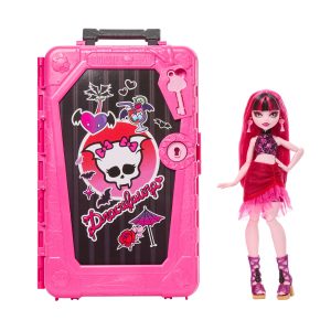 Monster High Skulltimate Secrets Gore-Geous Oasis Playset, Draculaura Doll And Accessories
