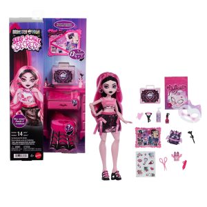 Monster High Self-Scare Secrets Draculaura Fashion Doll With 13 Realistic Accessories