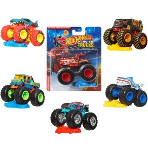 Hot Wheels Monster Trucks Vehículo de Juguete Auto Sorpresa Escala 1:64