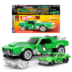 Mattel Brick Shop Hot Wheels Camaro Custom 1968, 289 Pièces, de Collect