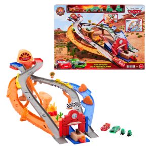 Cars Coffret Piste de Course Rescue Road Course de Radiator Springs