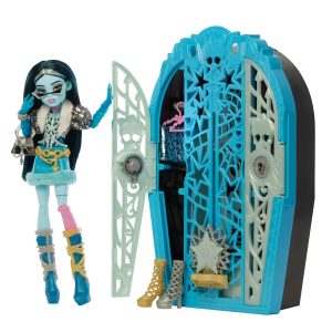 Monster High Skulltimate Secrets Hauntlywood Mysteries Doll, Frankie Stein With 19+ Surprises