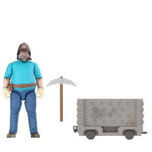 Minecraft Explosive Minecart Escape Action Figure & Accessories Toy Set inspired By A Minecraft Movie