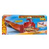Hot Wheels Super 6-Lane Raceway, 8-Ft Track With 6 Toy Cars in 1:64 Scale