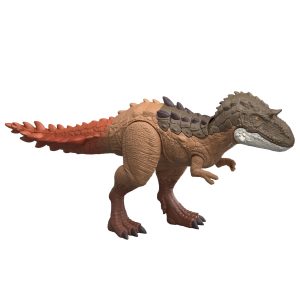 Jurassic World Gigantic Thrashers Gorgosaurus Dinosaur Action Figure Toy, 2 Attacks & EVolve Feature