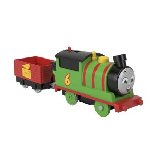 Thomas & Friends Percy Motorized Toy Train, Battery-Powered Engine & Tender