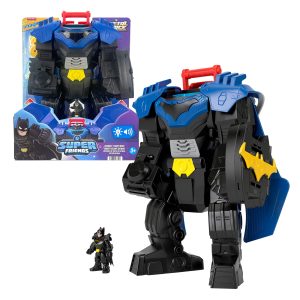 Fisher-Price Imaginext DC Super Friends Batman Flight Mech Toy With Lights, Sounds & Action Figure
