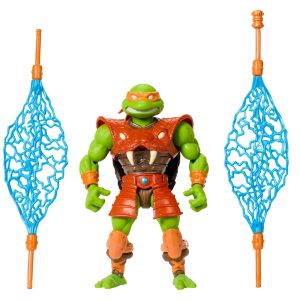 Masters of the Universe Turtles of Grayskull Figura de Acción Michelangelo de 5.5 pulgadas