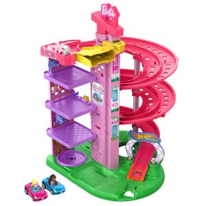 Hot Wheels Racerverse Coffret Piste Course Spirale Barbie