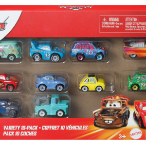 Disney And Pixar Cars Mini Racers 10 Pack Of Collectible Vehicles