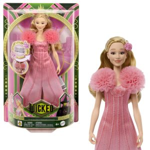 Universal Pictures' Wicked Singing Glinda Fashion Doll, Posable With Removable Movie Fashions & Accessories - Coming Soon