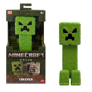 Minecraft Creeper Large-Scale Action Figure, 12-inch Character Collectible inspired By The Movie