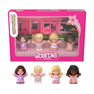 Little People Collector Barbie: The Movie Special Edition Set For Adults & Fans, 4 Figures