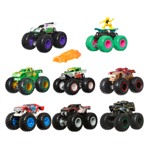 Monster Trucks Hot Wheels à L’Échelle 1:64 Avec Roues Géantes